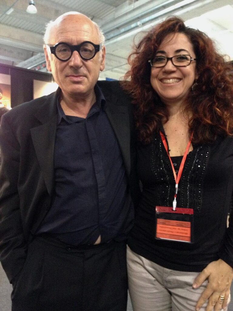 Maria Angela Ciurleo con Michael Laurence Nyman