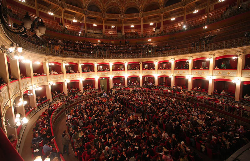 Concerto Maria Angela Ciurleo, Teatro Politeama Garibaldi, Palermo | 28 aprile 2024 - Vista interno